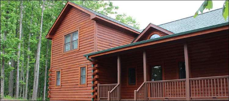 Log Home Staining in Lincolnton,  North Carolina