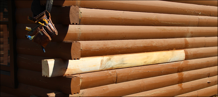 Log Home Damage Repair  Lincoln County,  North Carolina