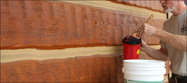 Professional Log Home Staining  Crouse,  North Carolina